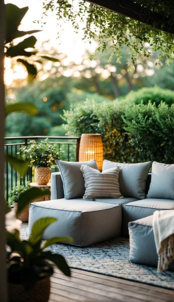 26 Outdoor Living Room Ideas: Cozy Backyard Retreats - Bloom & Brick