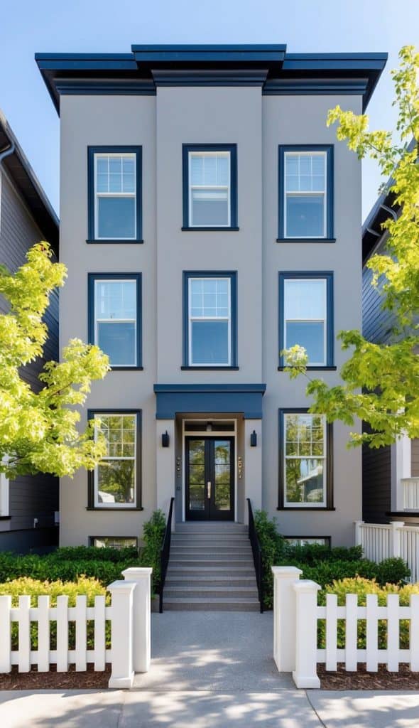 41 Gray Home Exterior With Black Trim Ideas: Stunning Modern Elegance ...