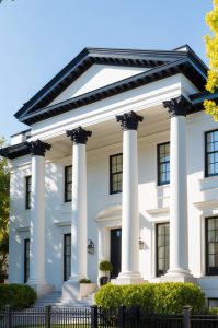 28 White Home Exterior with Black Trim: Timeless Elegance for Your