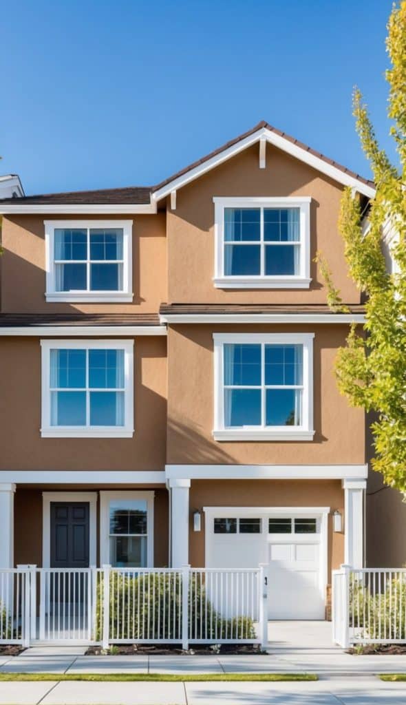 21 Brown Home Exterior With White Trim Ideas for a Timeless Look ...