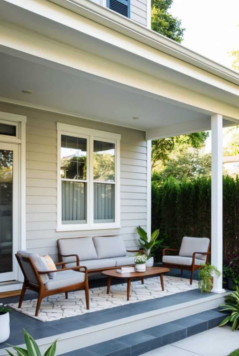 21 Modern Front Porch Design Ideas To Upgrade Your Entryway - Bloom & Brick