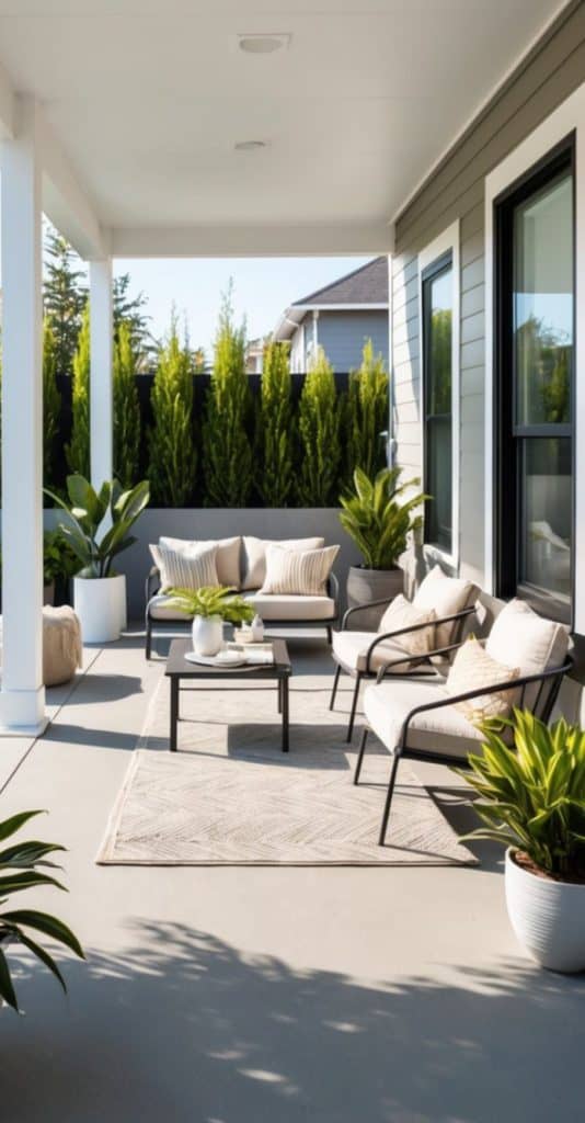 21 Modern Front Porch Design Ideas To Upgrade Your Entryway - Bloom & Brick