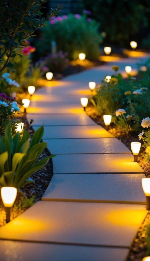 22 Pathway Lighting Ideas to Brighten Your Garden Walkway - Bloom & Brick